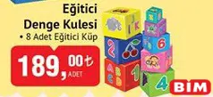 EĞİTİCİ DENGE KULESİ 8 ADET EĞİTİCİ KÜP